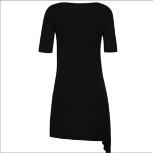 - Worth black wool dress